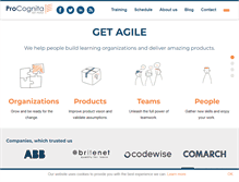 Tablet Screenshot of procognita.com